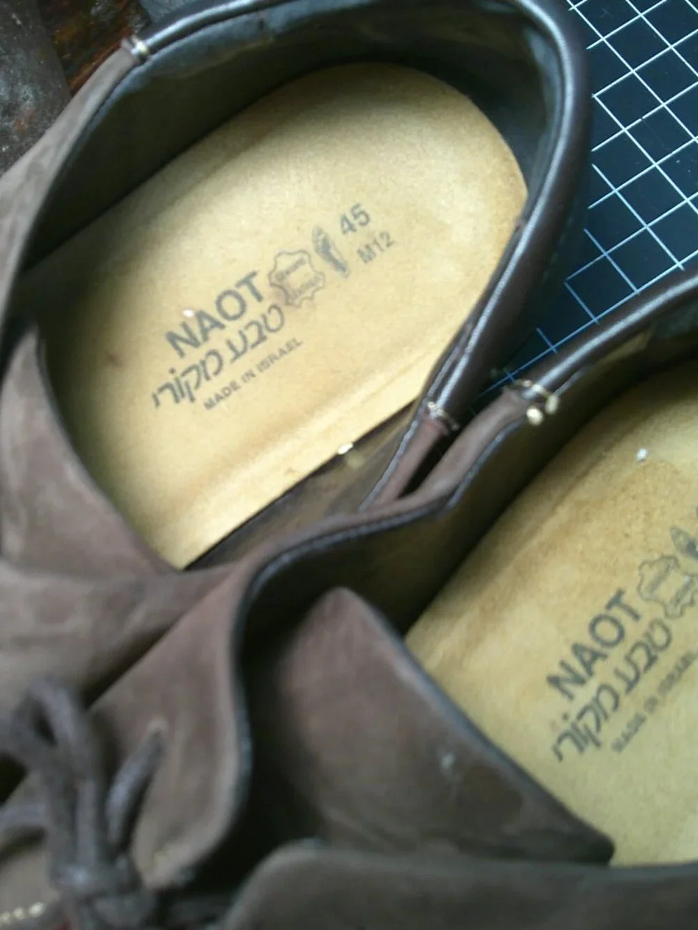 NAOT Bown Suede Oxfords Mens 45 / 12